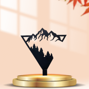 nature explorer map – 3d printed wall art